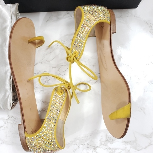 Giuseppe Zanotti Calendula Toe Ring Sandals - Picture 5 of 8